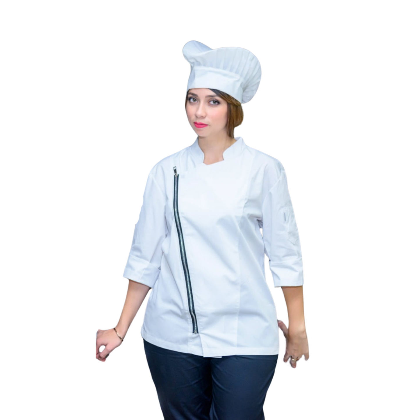 CHAQUETA DE COCINA MUJER - ACF8