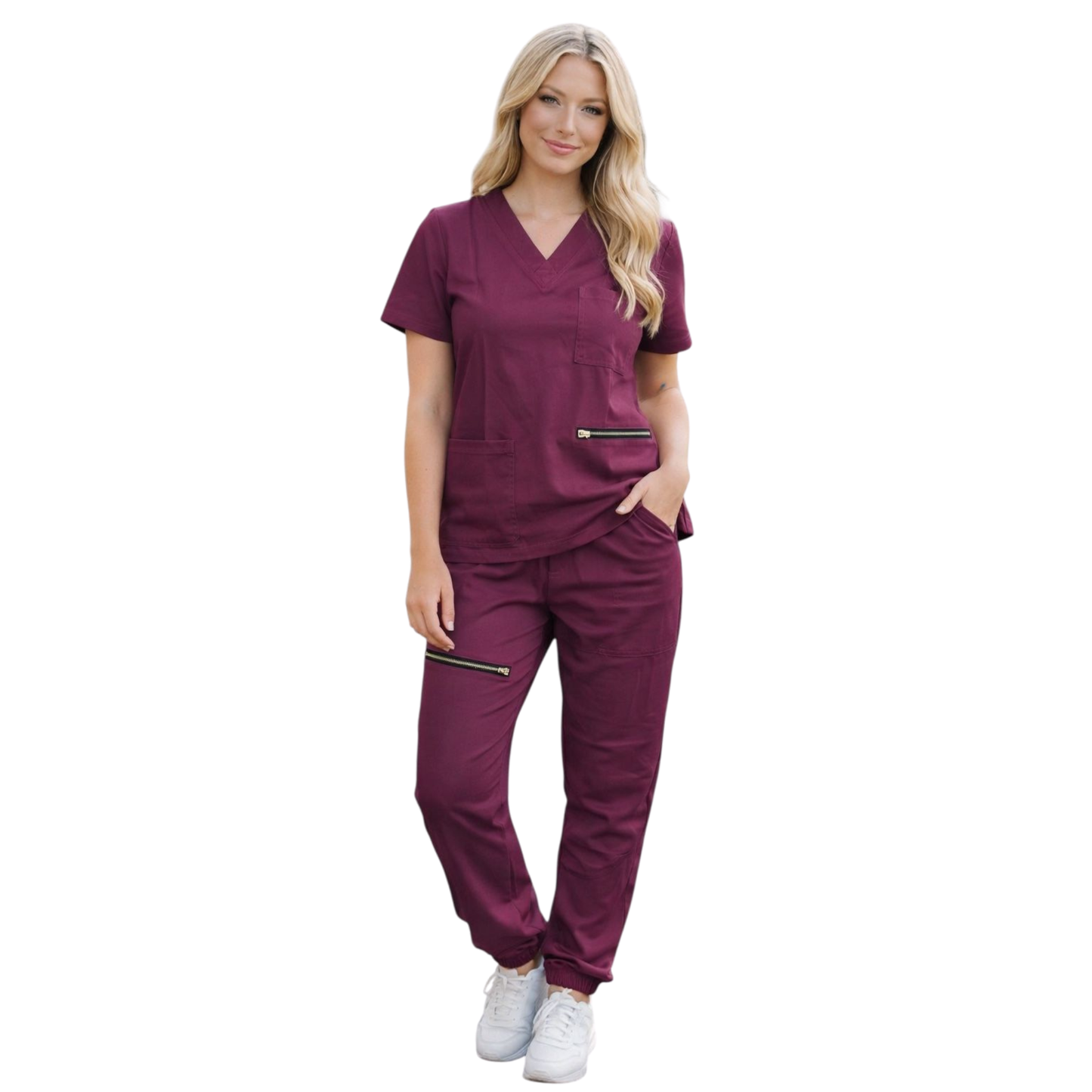 UNIFORMES SANITARIOS ELEGANTES ELÀSTICO - AS62