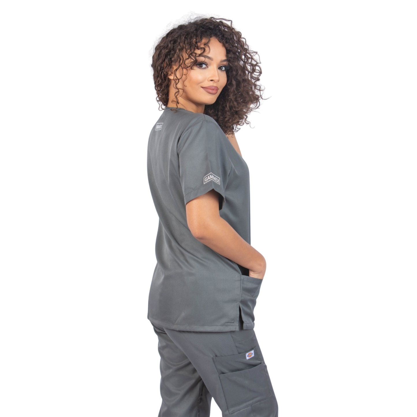 Pijama Sanitario Mujer Gris - TS10