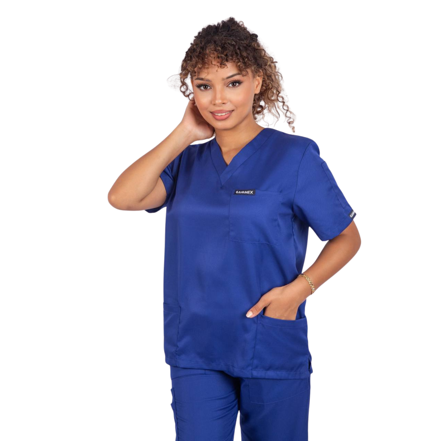 PIJAMA SANITARIO MUJER CON 9 BOLSILLOS - TS10