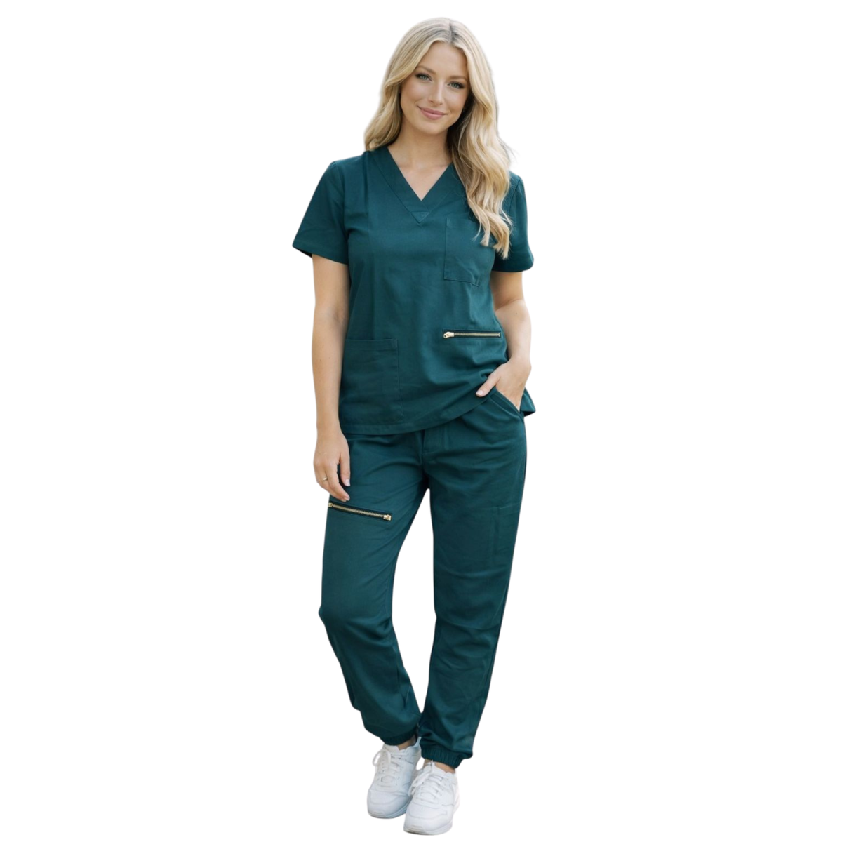 UNIFORMES SANITARIOS ELEGANTES ELÀSTICO - AS62