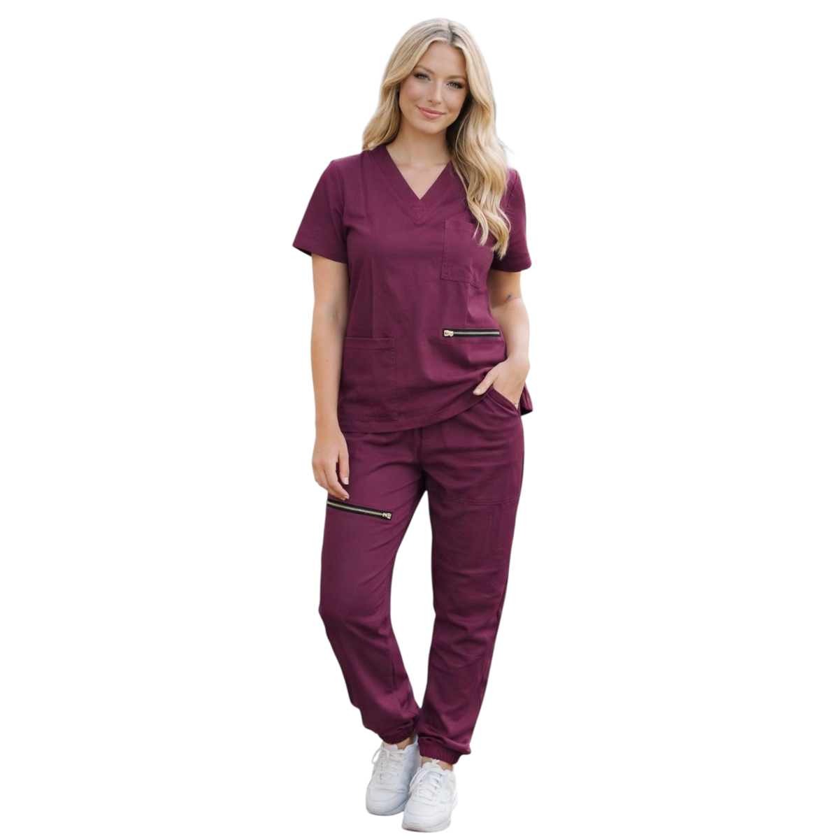 UNIFORMES SANITARIOS ELEGANTES ELÀSTICO - AS62