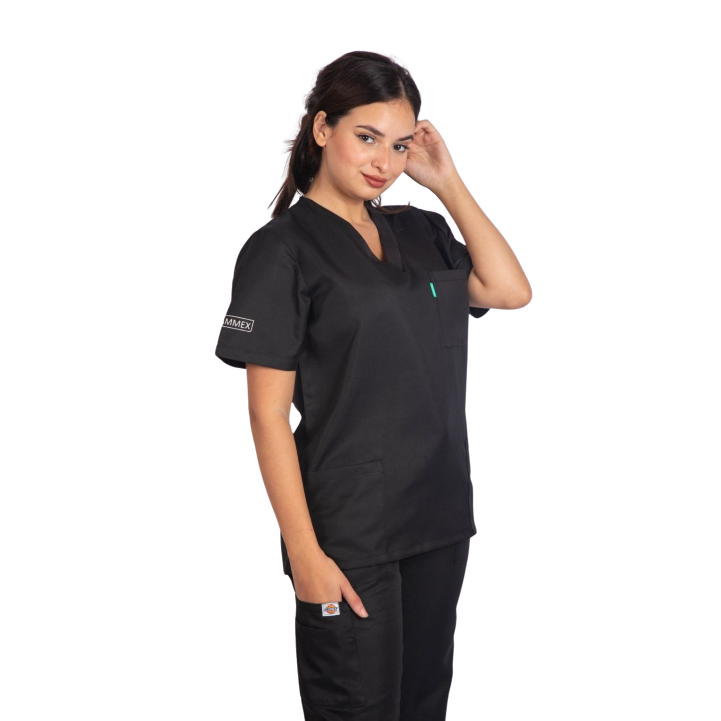 Pijama sanitario mujer Negro - TS10