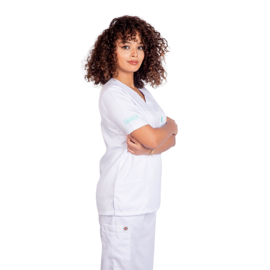 Pijama Sanitario mujer Blanco - TS10