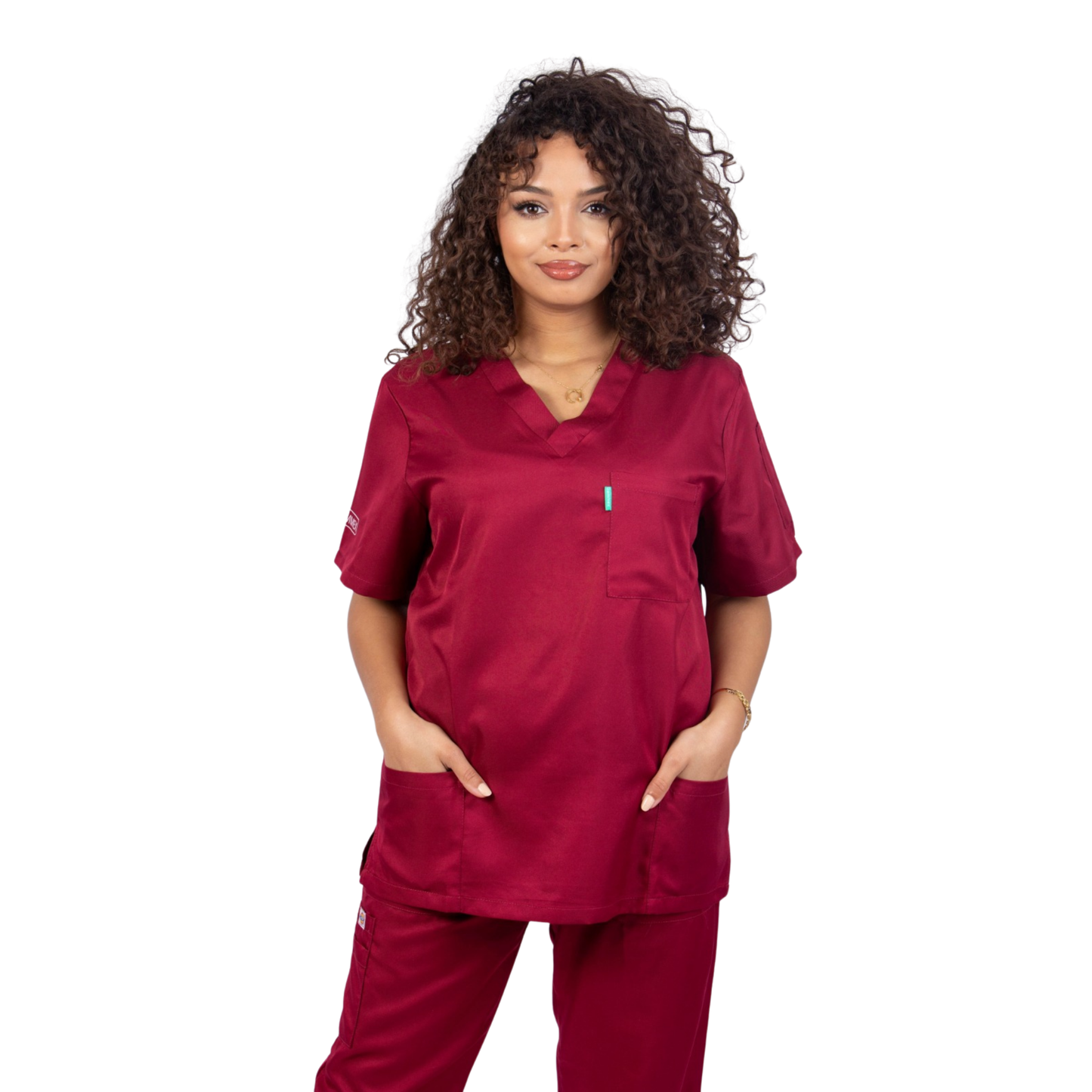 PIJAMA SANITARIO MUJER CON 9 BOLSILLOS - TS10