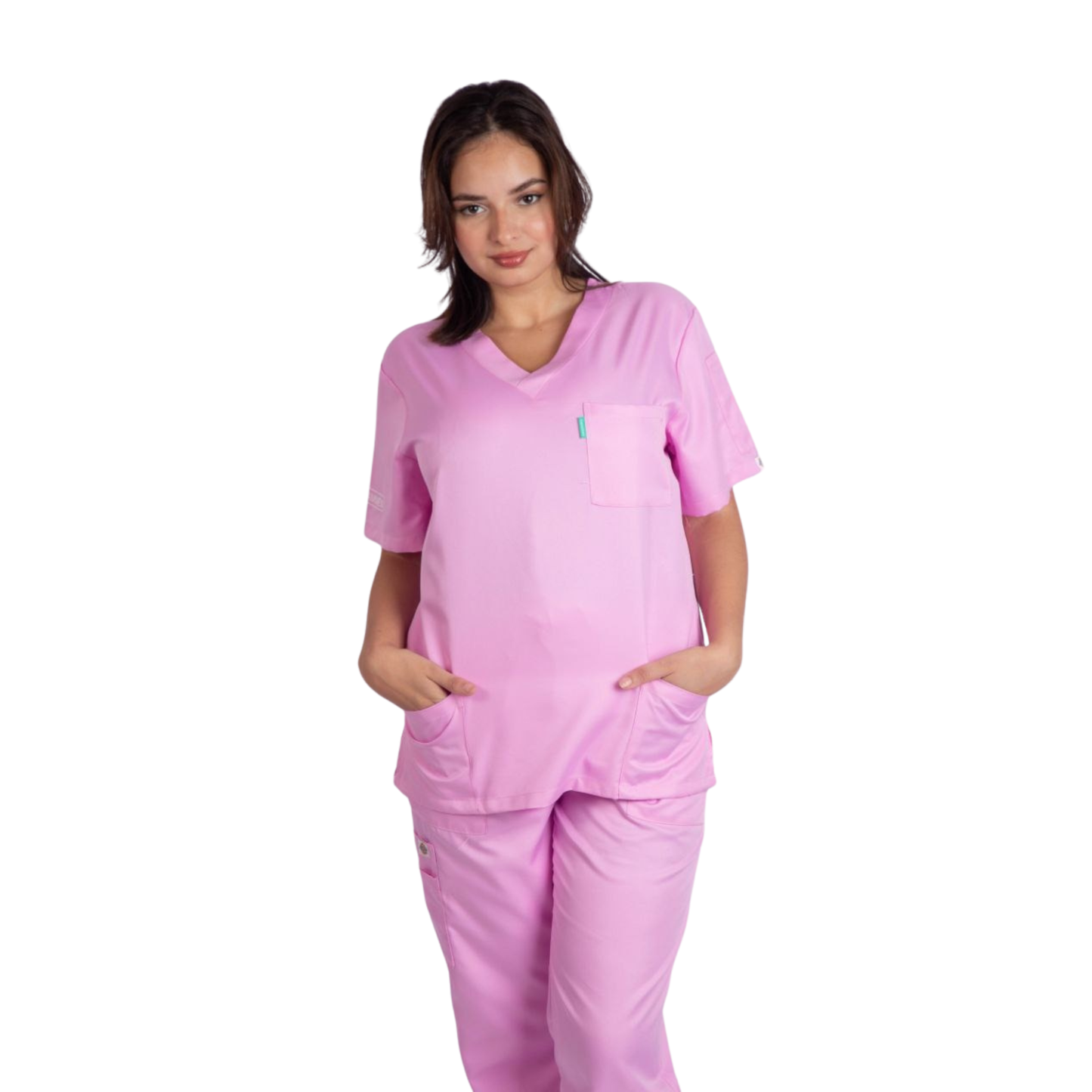 PIJAMA SANITARIO MUJER CON 9 BOLSILLOS - TS10