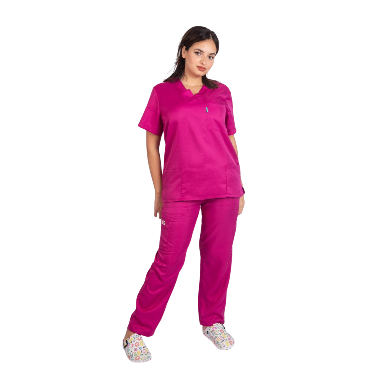 PIJAMA SANITARIO MUJER CON 9 BOLSILLOS - TS10