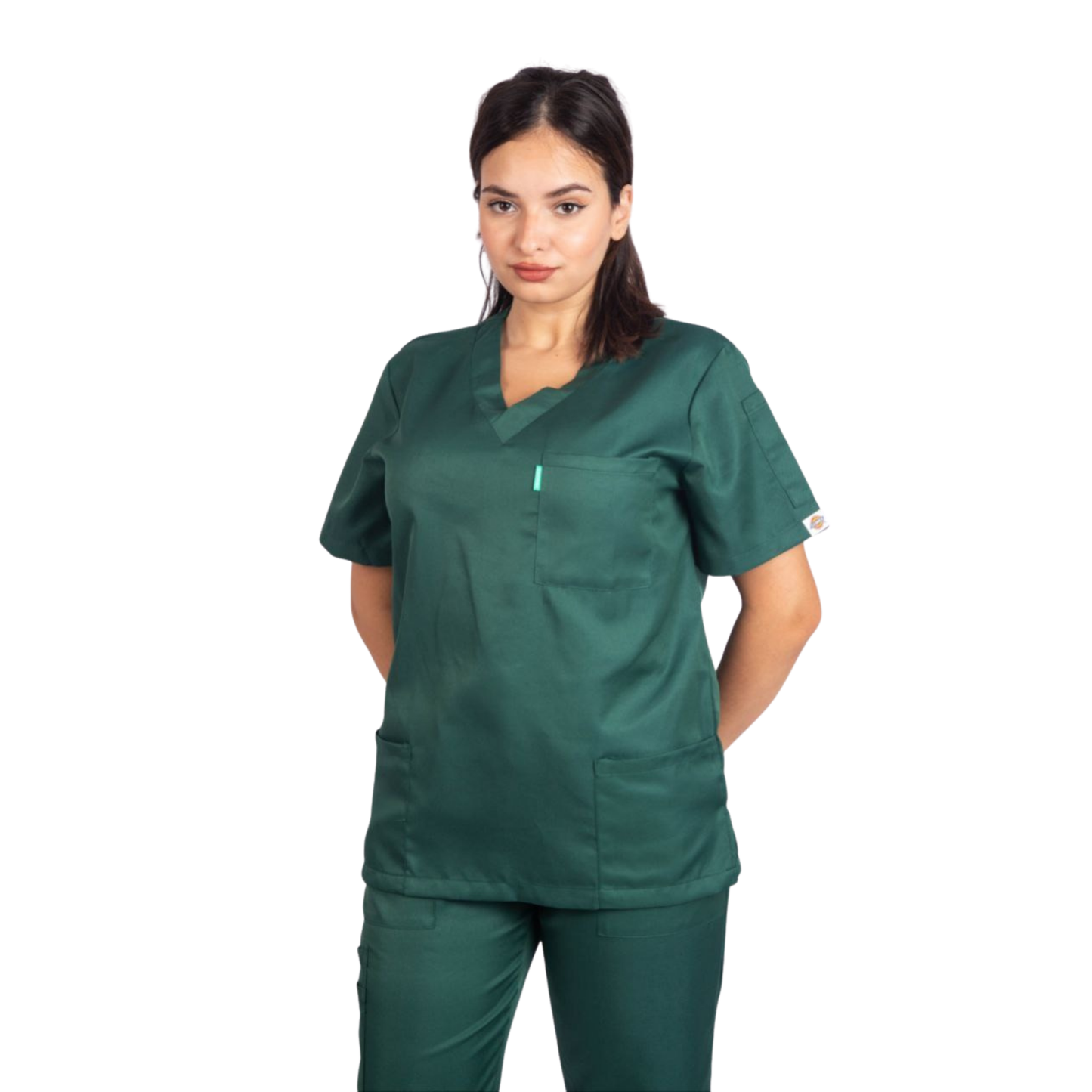 Pijama Sanitario Mujer Verde bosque - TS10