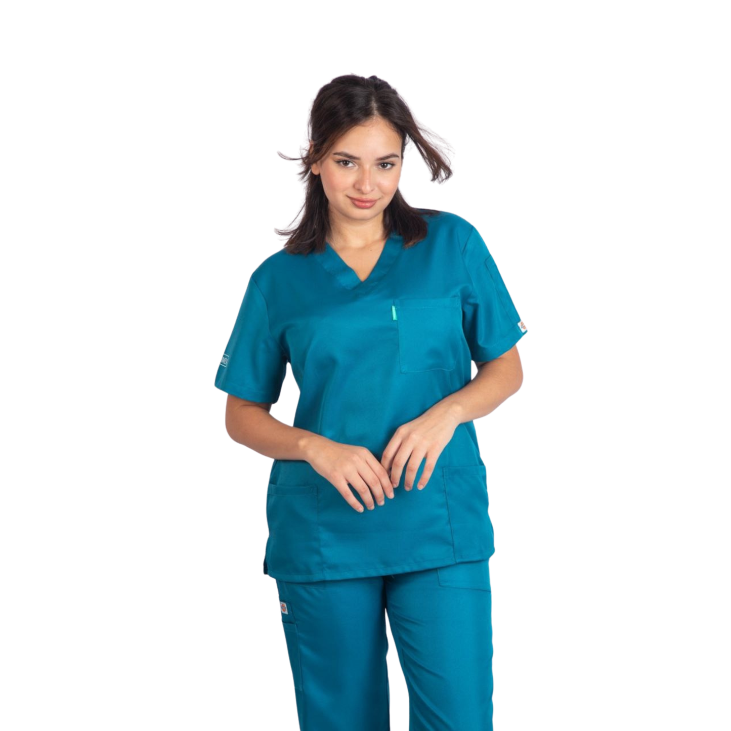 PIJAMA SANITARIO MUJER CON 9 BOLSILLOS - TS10